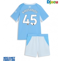 Manchester City Abdukodir Khusanov #45 Domaci Dres za djecu 2026-27 Kratak Rukav (+ Kratke hlače)
